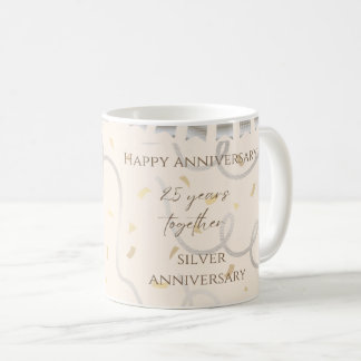 25周年記念マグカップ コーヒーマグカップ