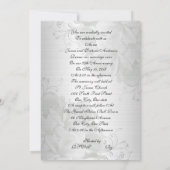 25周年記念リング招待状 招待状 (裏面)