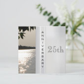 25周年記念式典招待状 招待状 (スタンド正面)