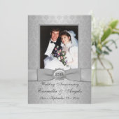 25周年記念招待状 招待状 (スタンド正面)