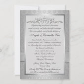 25周年記念招待状 招待状 (裏面)