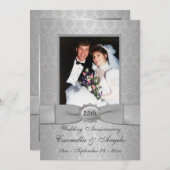 25周年記念招待状 招待状 (正面/裏面)