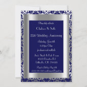 25周年記念日 | 手作りのメッセージ 招待状 (裏面)