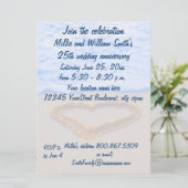 25周年記念日 招待状 (スタンド正面)