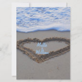 25周年記念日 招待状 (裏面)