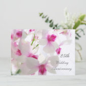 25周年記念日。白いオルキデア 招待状 (スタンド正面)