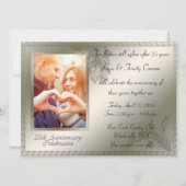 25周年記念祝賀会 招待状 (正面)