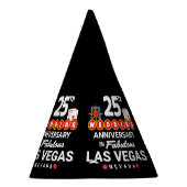 25周年記念結婚カップルのラスベガス旅行 パーティーハット (右)