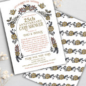 25周年記念結婚カードシャワー（郵便） 招待状