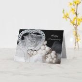 25周年記念結婚カード カード (黄色い花)