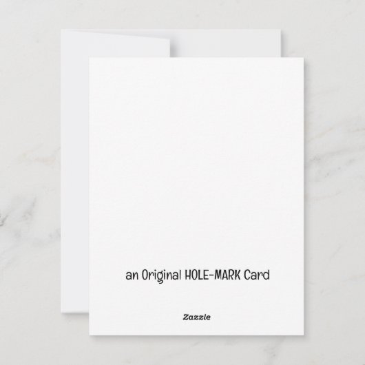 25周年記念結婚グリーティングカード – おもしろい シーズンカード (裏面)