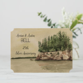 25周年記念結婚グリーンレイクと森