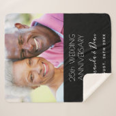 25周年記念結婚写真集エレガント団 シェルパブランケット (正面(横))