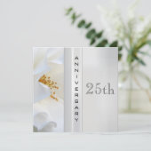 25周年記念結婚式招待状 招待状 (スタンド正面)