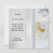 25周年記念結婚式招待状 招待状 (裏面)