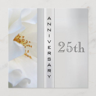 25周年記念結婚式招待状 招待状