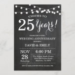 25周年記念結婚招待状シャルボード 招待状<br><div class="desc">25周年結婚招待状。黒板の背景。ストリングライト白黒.1日、2日、3日、4日、5日、10日、15日、20日、25日、30日、35日、40日、50日、55日、60日、65日、70日、75日、80日、任意の年。大人誕生日。女性または男性の誕生日パーティー。さらにカスタマイクリックズを行う場合はカスタマイズ、「IT」ボタンをクリックし、このテンプレートを変更するために当社のデザインツールを使用する。</div>