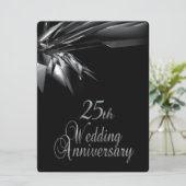 25周年記念結婚招待状 招待状 (スタンド正面)