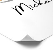 25周年記念結婚第25回写真コラージュ ポスター (角)