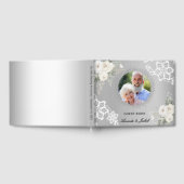 25周年記念結婚銀フォトレースフローラ ゲストブック (全面)