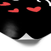 25周年記念結婚I – シルバーおもしろいカップル ポスター (コーナー)