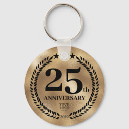 25周年記念金ゴールド キーホルダー