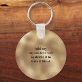 25周年記念金ゴールド キーホルダー (裏面)