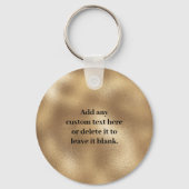 25周年記念金ゴールド キーホルダー (裏面)