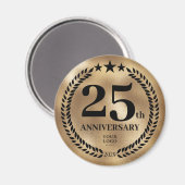 25周年記念金ゴールド マグネット (正面/裏面)