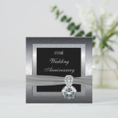 25周年記念銀婚式パーティー招待状 招待状 (スタンド正面)