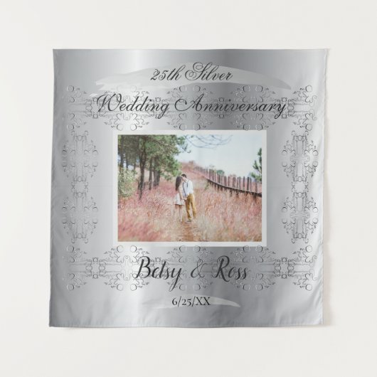 25周年記念銀婚式 タペストリー (正面)