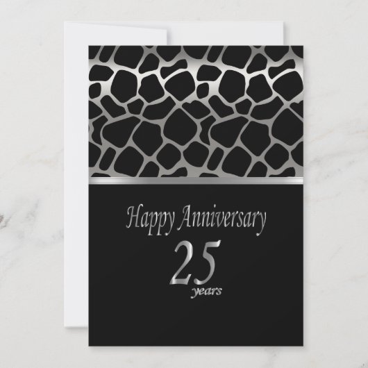 25周年記念・ぎょたくんパターン招待状 招待状 (正面)