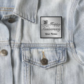 25周年記念 – シルバー 缶バッジ (インサイチュ)