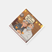 25周年記念 スタンダードカクテルナプキン (角)