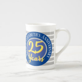 25周年記念 ボーンチャイナマグカップ