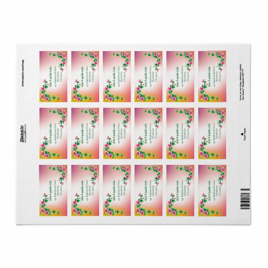 25周年記念 ラベル (フルシート)