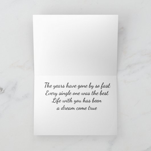 **25周年記念「夢来真」 カード (内部)