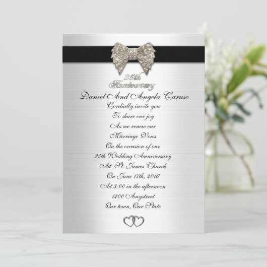 25周年記念 招待状 (スタンド正面)