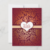 25周年記念 招待状 (正面)