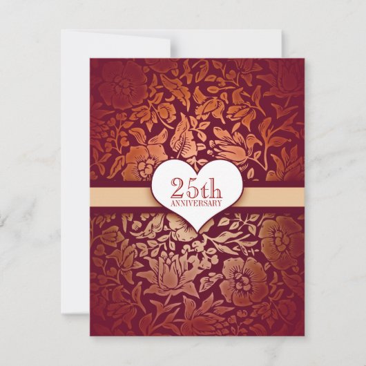 25周年記念 招待状 (正面)