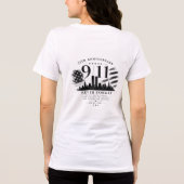 25周年記念/決して忘れないTシャツ トライブレンドTシャツ (裏面)