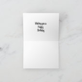 25周年記念 2020年隔離 サンキューカード (内部)