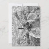 25周年記念 2020 おしゃれなシルバー セーブザデート (正面)