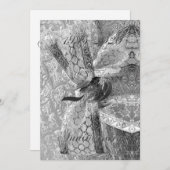 25周年記念 2020 おしゃれなシルバー セーブザデート (正面/裏面)