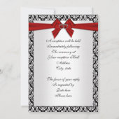 25周年誓いの更新 招待状 (裏面)