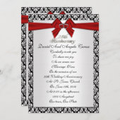 25周年誓いの更新 招待状 (正面/裏面)