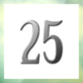 25周年誕生日記念 ウィンドウサイン (シート3)