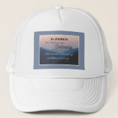 25周年調整のパーソナライズおめでとう キャップ (正面)