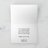 25周年銀ハート(写真用) カード (内部)