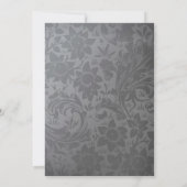 25周年銀婚式のお誘い 招待状 (裏面)